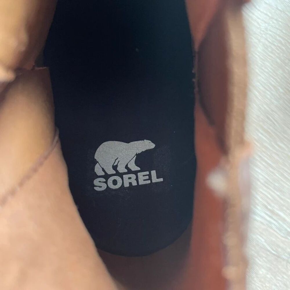 Sorel Joan Rhapsody Zip Leather Wedge Bootie - Picture 7 of 8